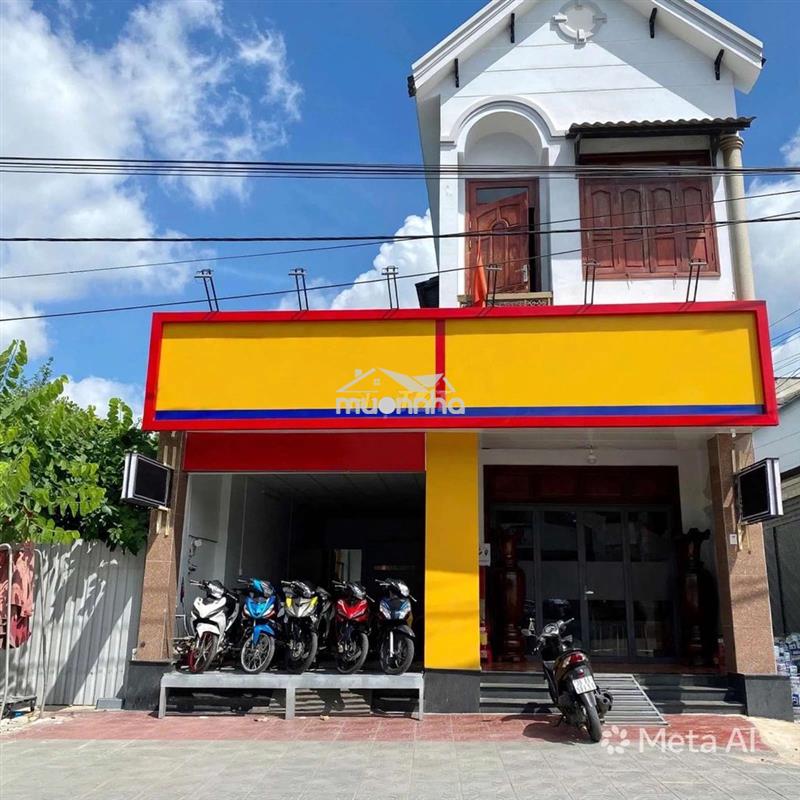 Cho thuê nhà mặt tiền đông hòa