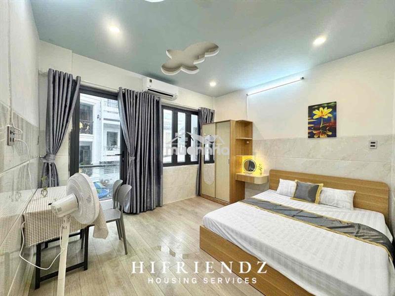 Studio ban công tách bếp sát bên đh y dược hồng bàng full nội thất