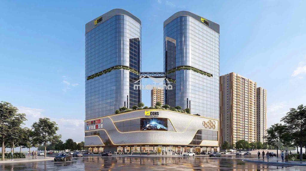 Chung cư bcons center city, 2pn, đông hoà, thủ đức hcm, giá 2,350 - 2