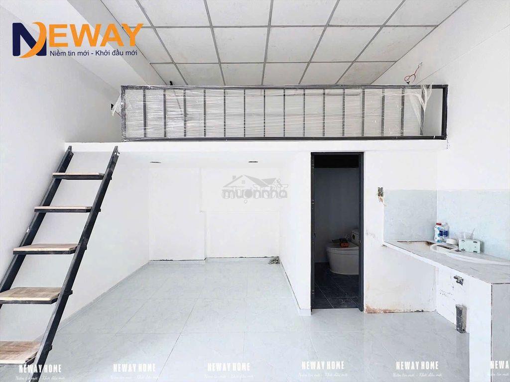 Gác mới xây thang máy mặt tiền đường ở được 3-4 người - 2
