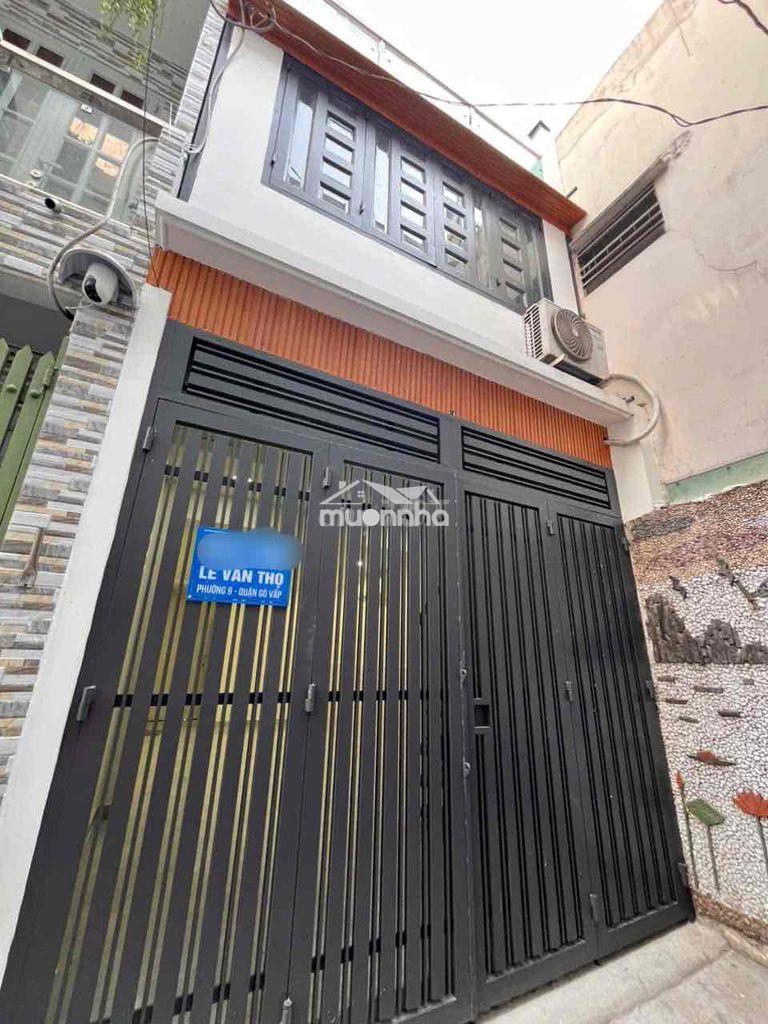 Cho thuê nhà lê văn thọ p9 gò vấp. nhà 1 lầu 2pn dt 4x8 như ảnh !