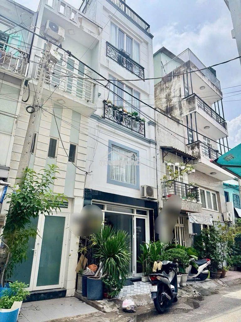 Cho thuê nhà hxh vũ huy tấn 3 lầu 3pn 4wc giá 17 triệu  - 2