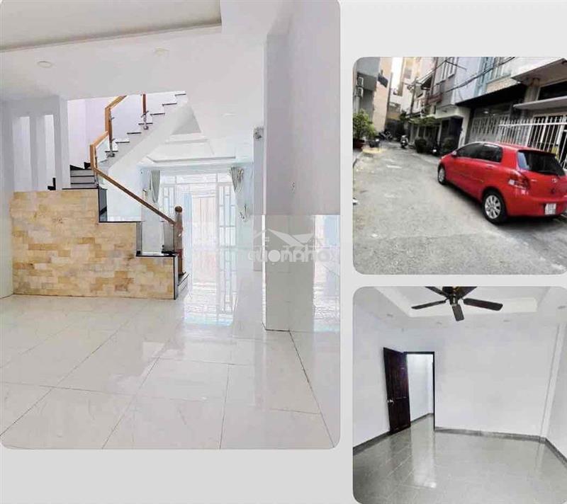 Nhà rộng mới, 4,5x 12m, 1 trệt 2 lầu sân thượng 3p. ngủ ok