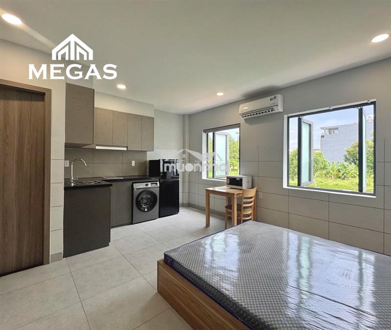 Studio cửa sổ trời - full nội thất - khu b làng đh, gần bcons city