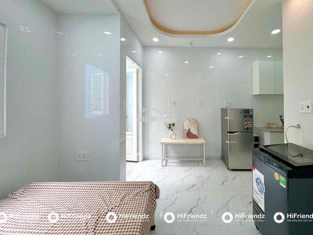 Phòng ban công full nội thất đi bộ qua đại học văn hiến - 4