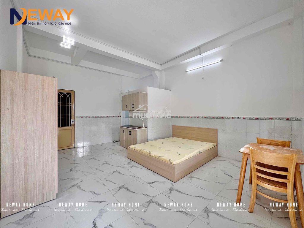 Căn hộ studio - full nội thất - bancol thoáng - ngay ngã tư bốn xã - 4