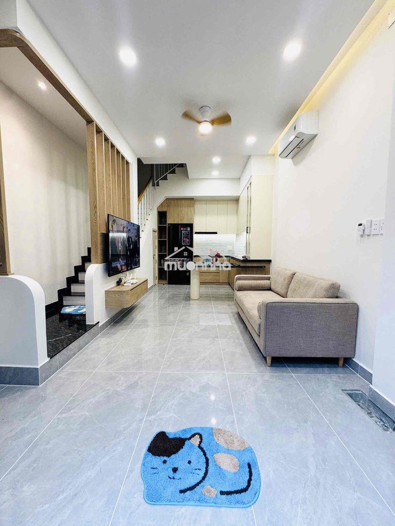 Nhà mới 1 trệt 2 lầu st 2pn 3wc hxh âu cơ - tân bình - giá 5.68 tỷ - 2