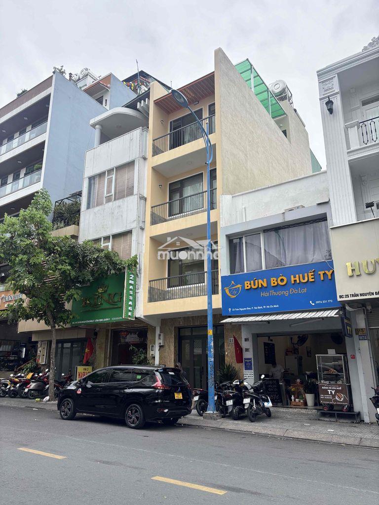 60m2 - trệt, 1 lầu, mặt tiền trần nguyên đán q.1, cho thuê linh động..