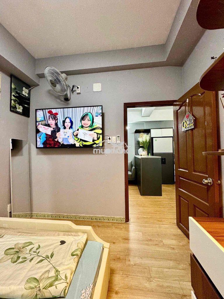 Bán căn hộ kiến thành ngay chợ bà hom q6 ✅ dt 58m2, 2pn, 2wc ✅ kdc sầm - 2