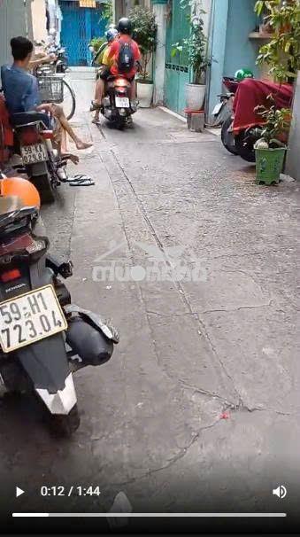 Bán gấp nhà quận 6 - cách mặt tiền 30m - sổ  hông riêng 3 tỷ 59 