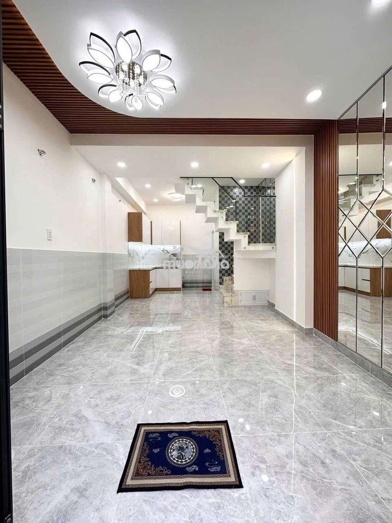 Nhà hẻm 5m đường âu dương lân,p3q8,dt 3,8mx7,5m, 1 lầu,2 pn