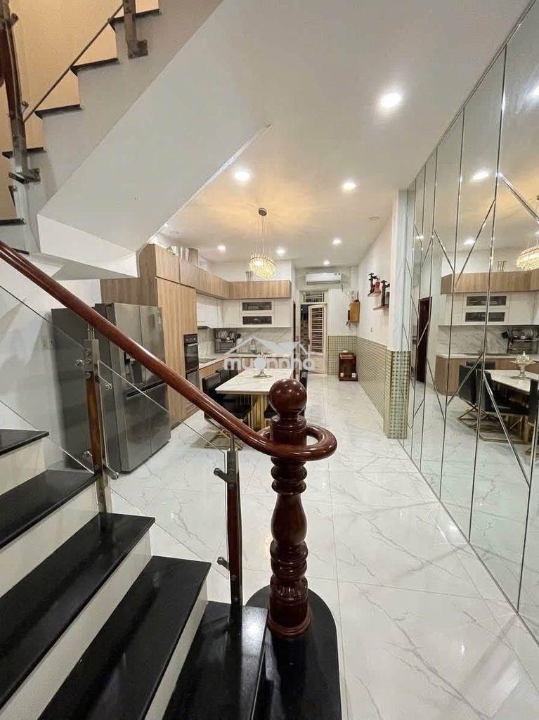 Mtnb lê lư, gần phan văn xảo, dt: 4x19m_đúc 3.5 tấm mới, 4pn, 5wc - 3