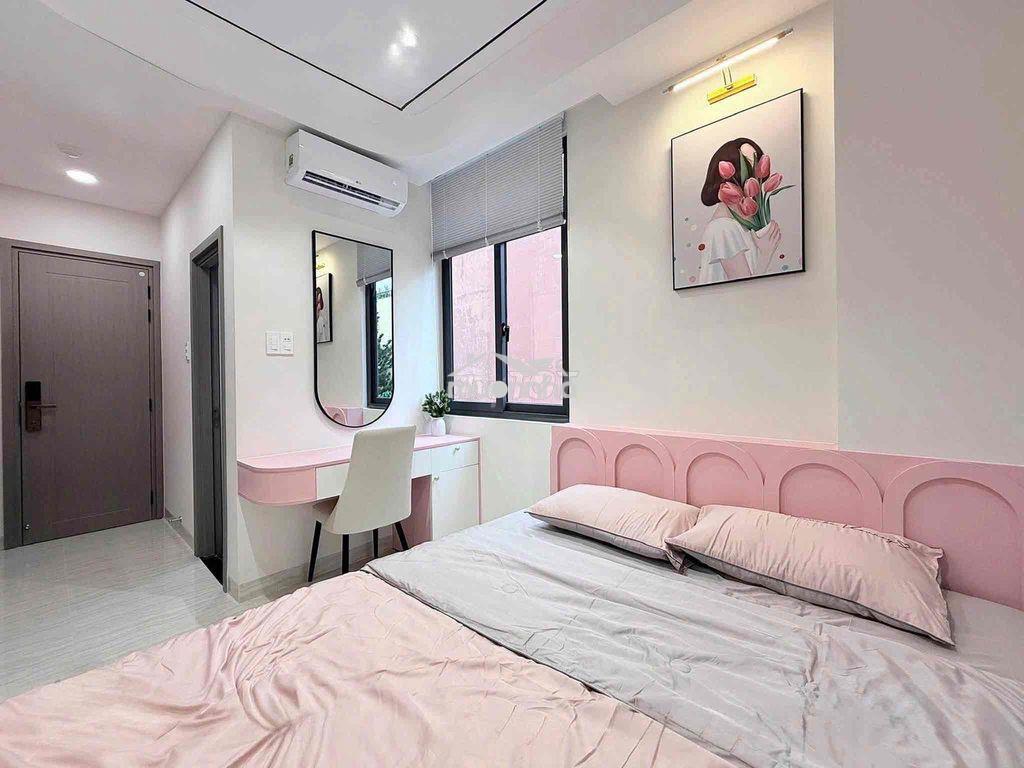 Cho thuê chdv cửa sổ thoáng full nội thất ngay vòng xoay cống quỳnh - 2