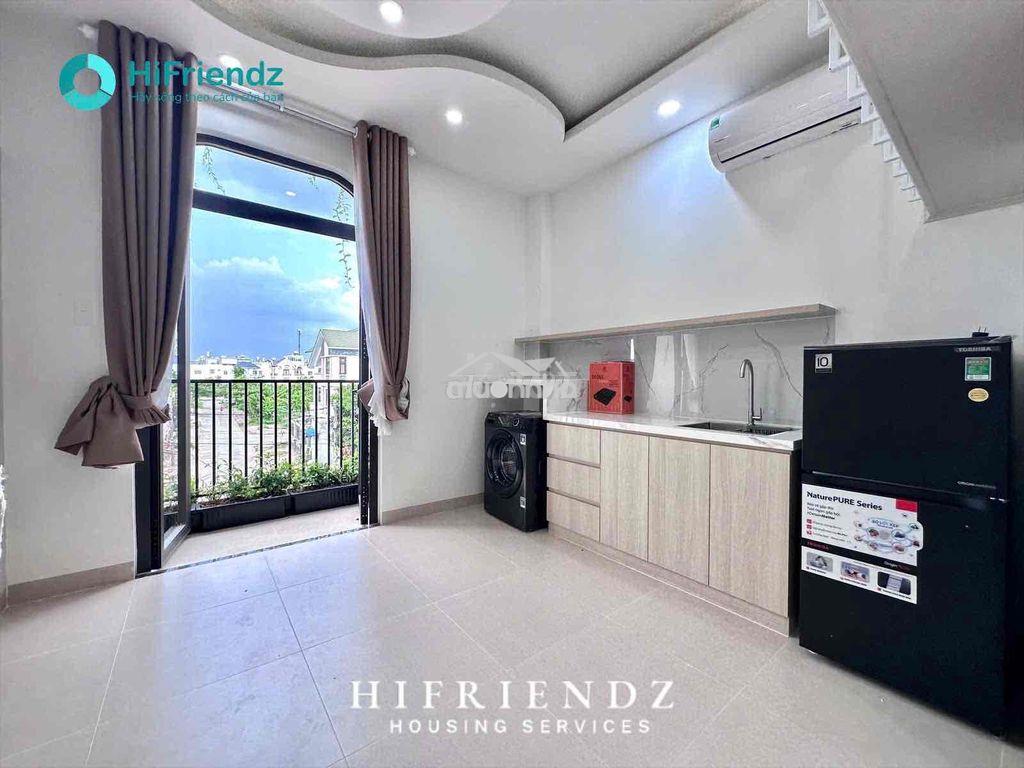 Cho thuê căn hộ duplex  mới toanh  - ban công - gần ueh cs n - 2