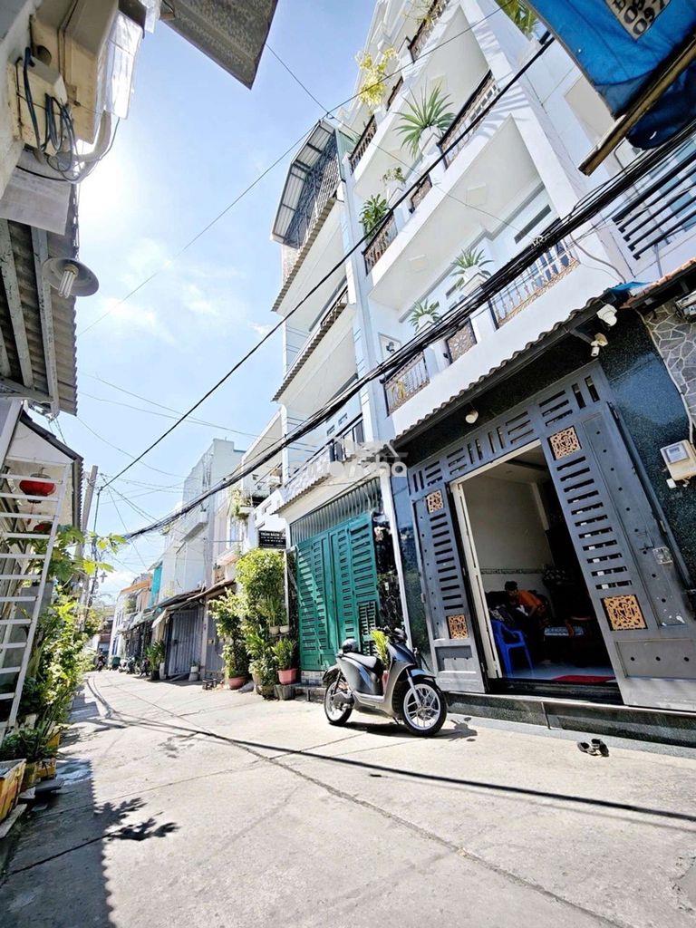 Quá ngon-nhà 4 tầng đúc-lê văn quới-hẻm xe hơi thông-sổ đẹp hoàn  công - 2