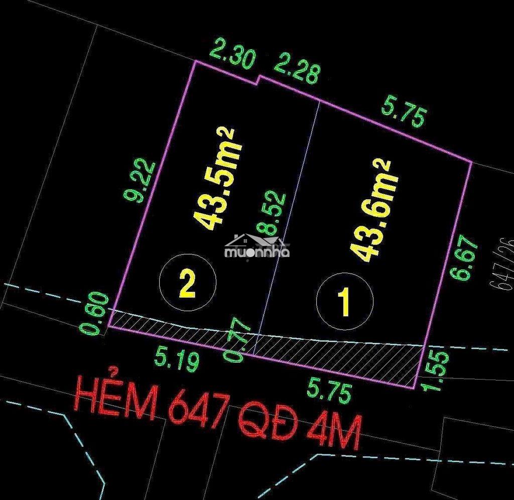 Đất trống hẻm lạc long quânf10. dt: 5,7x9 hẻmthôngra 40 trần văn quang - 3