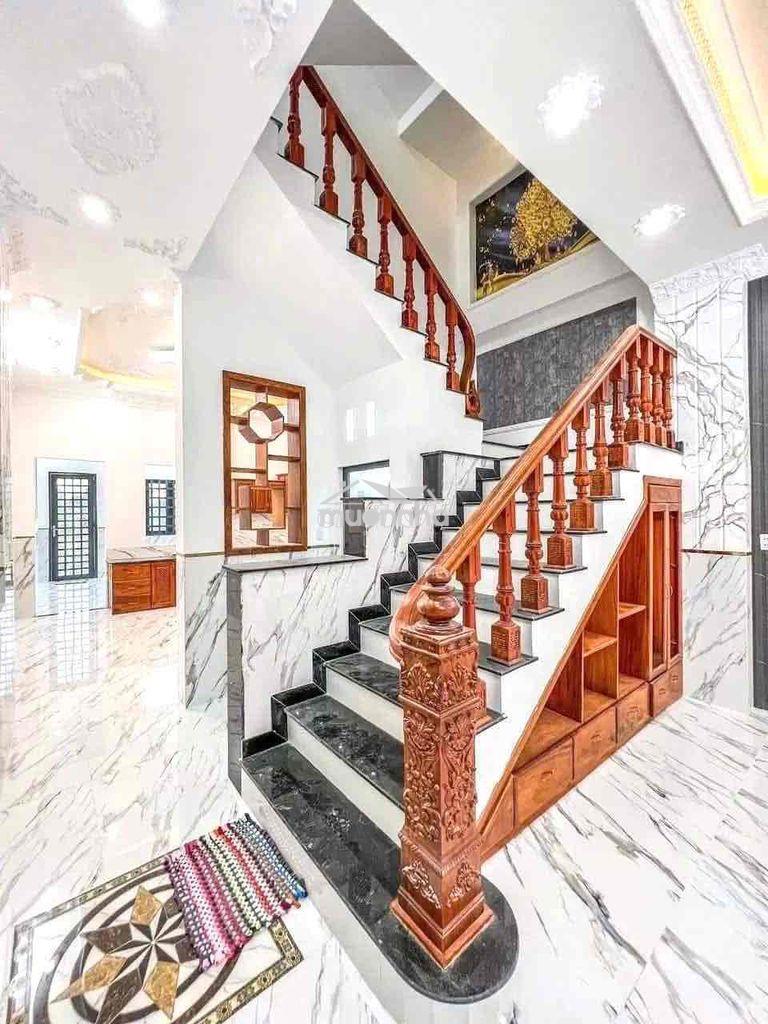 Cho thuê nhà gần chợ vườn lài dt 4x17 1trệt 1lầu 2pn 3wc hẻm ôtô - 3