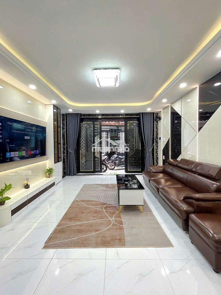 Nhà đẹp xây mới ngay công viên gia định 5 tầng sân thượng btct - hxh - 2