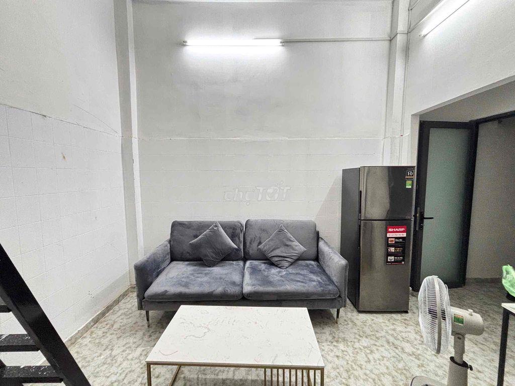 ✨Cho thuê duplex cửa sổ_full nt_mặt tiền_giờ tự do gần đh bách khoa - 2