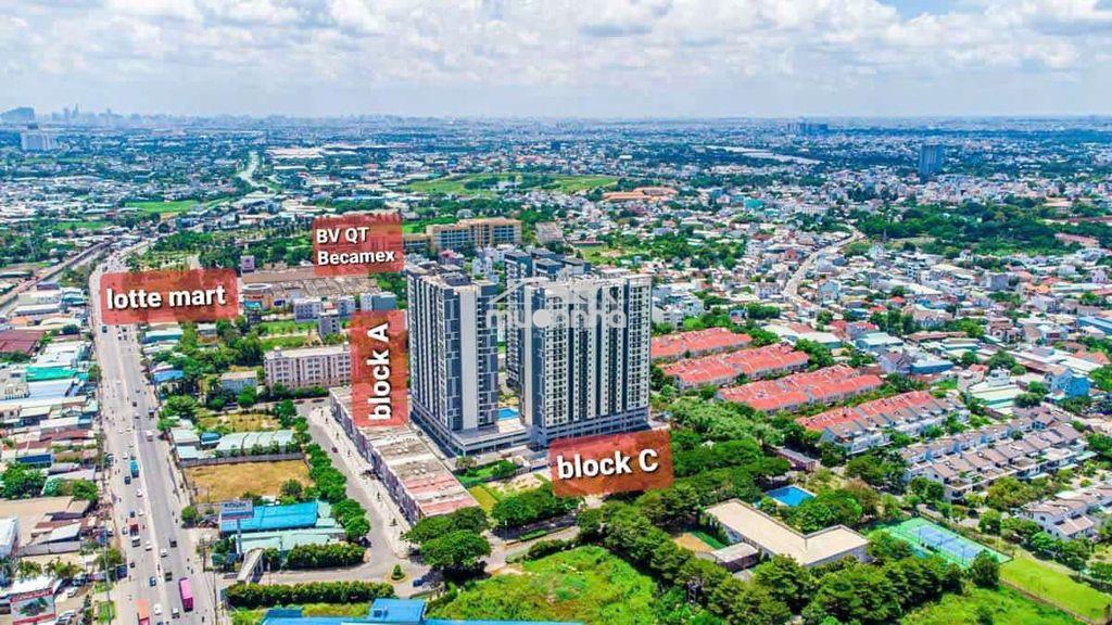 Cho thuê eco xuân lái thiêu 2pn block c view hồ bơi - 4