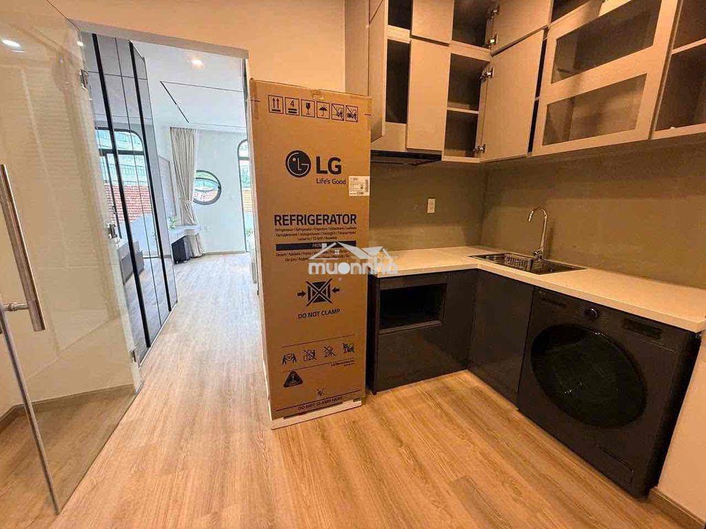 Căn hộ 1 phòng ngủ bancol mới keng quận 4 - 4