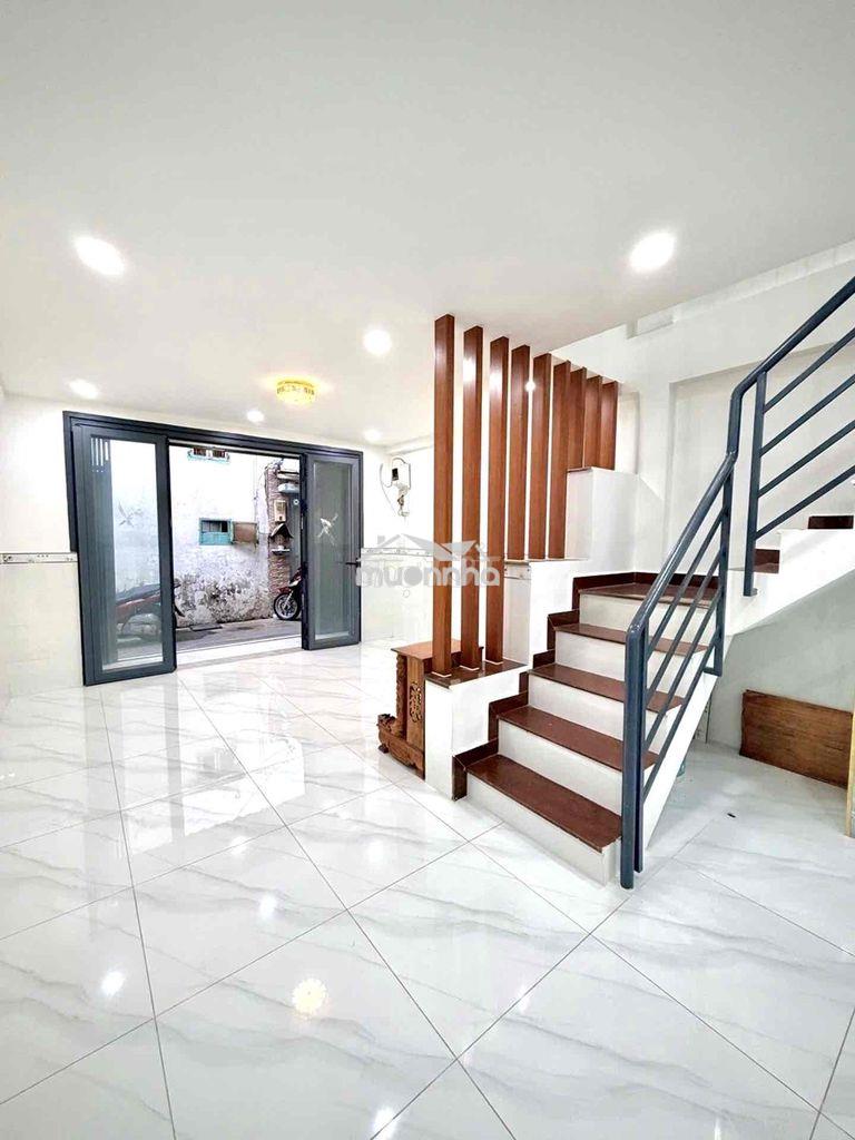 Nhà mới dt 32m2, lê văn quới, sổ riêng hc đủ, nhỉnh 2tỷ - 3