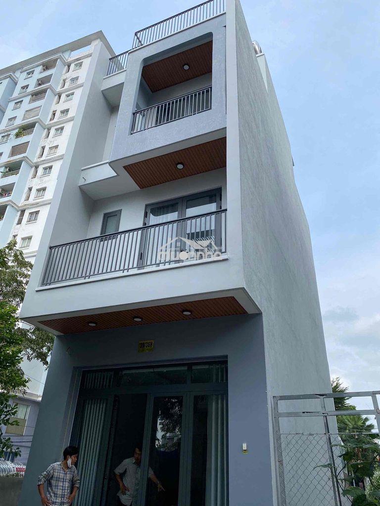 Ngay cc sunview nhà mới xây 2 lầu 4pn 4wc ở + vpcty + dạy học