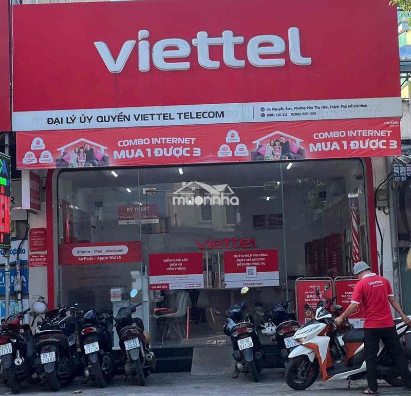 Cho thuê mặt tiền kd siêu vip nguyễn sơn tân phú