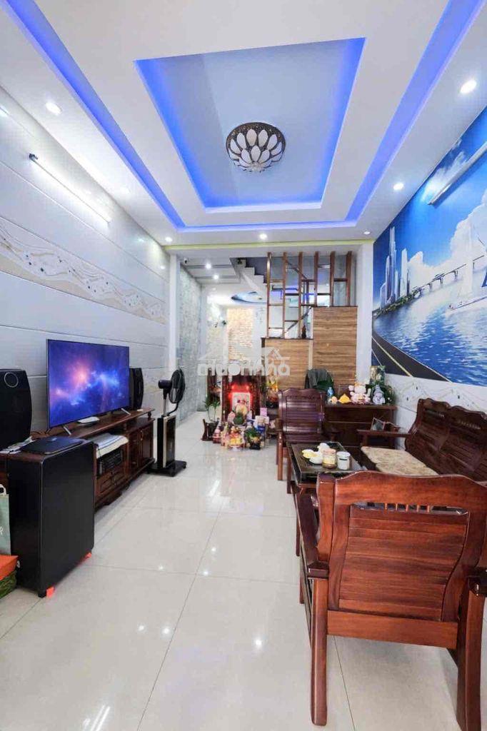 Nhà đẹp full nội thất 4x17m 3lầu st (5pn 5wc) hẻm 8m tải lớn. mã lò - 2