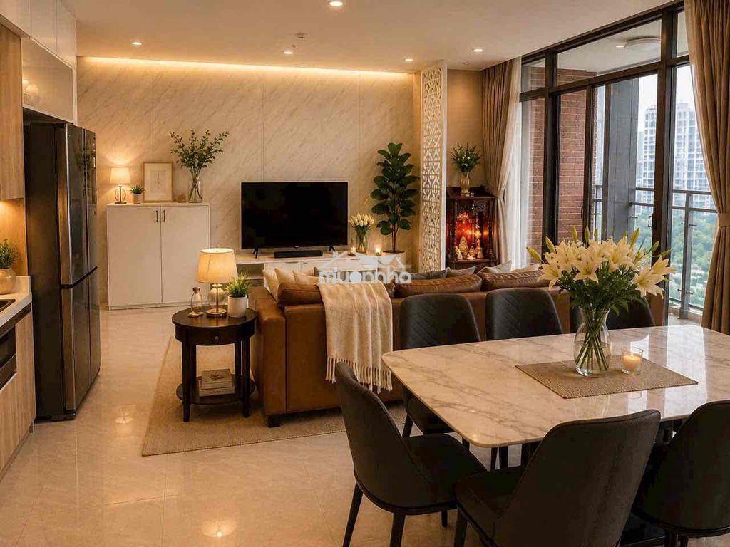 🏡 Chính chủ cho thuê – park 7 vinhomes central park  ✨ 2pn+ (có thể bố - 3