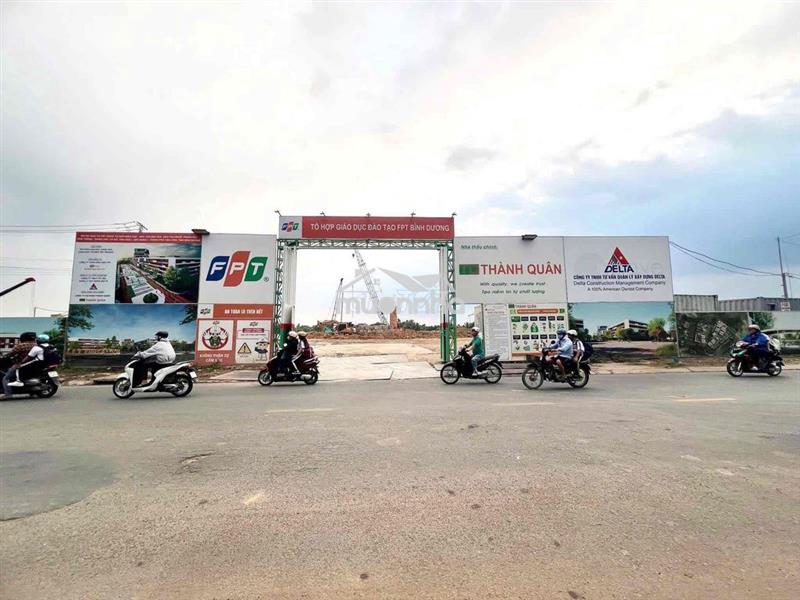Đất ngay khu giáo dục fpt tân đông hiệp, tphcm