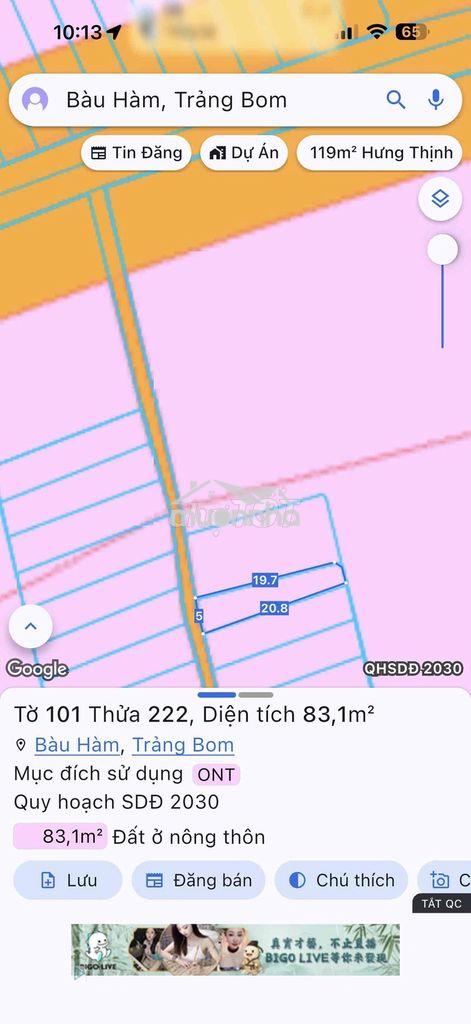 🆘 Ngộp nặng bán lô đất đúng 390tr sổ riêng full thổ cư đường nhựa