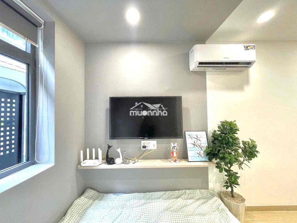 Studio bếp cách xa giường cửa sổ thoáng mát hiện đại - 4