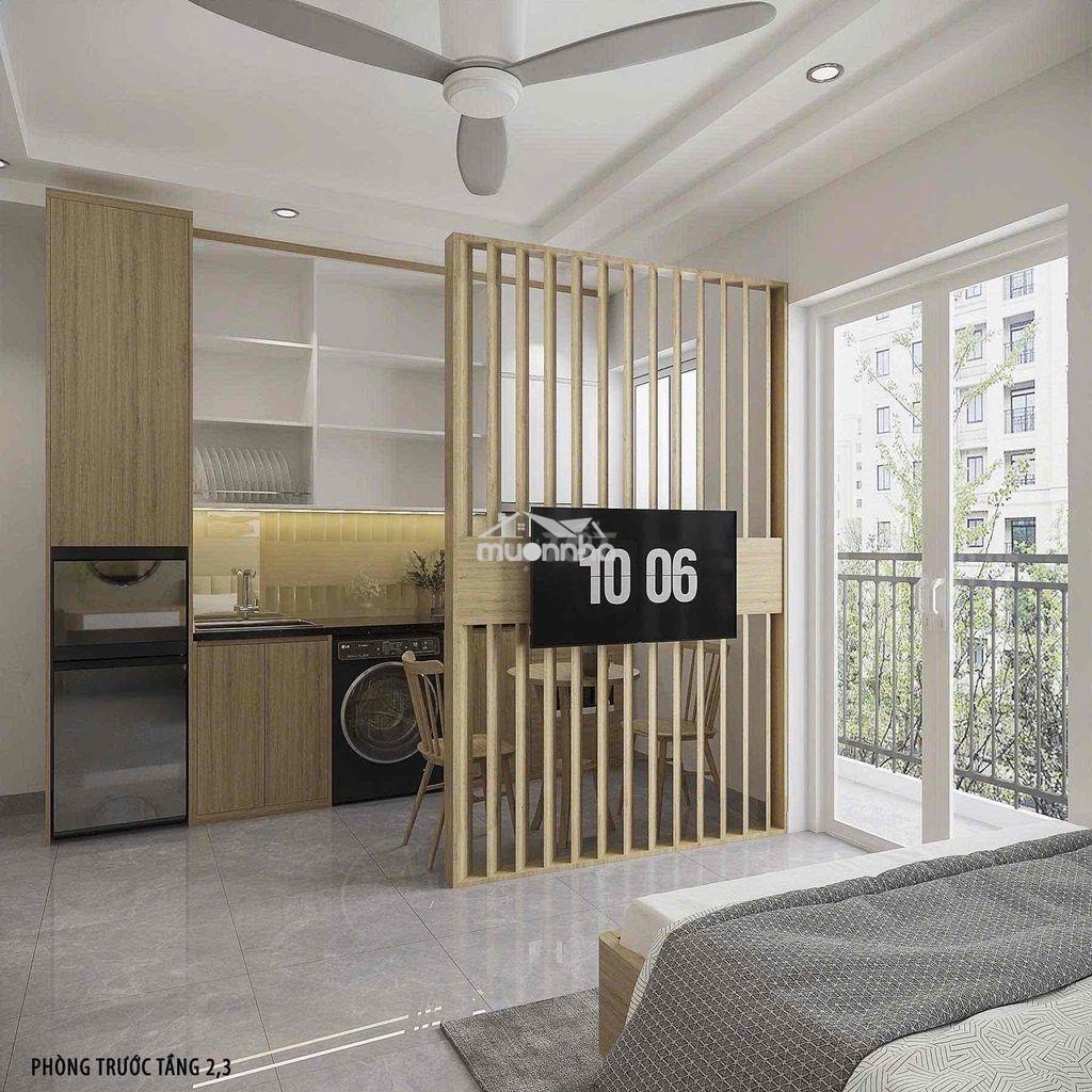 Cho thuê chung cư mini — ban công — máy giặt riêng — tại quận 10 - 2