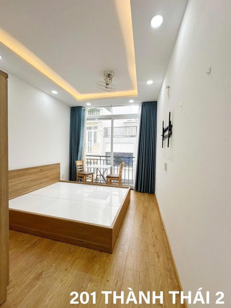 Cho thuê phòng trọ quận 10 – thành thái | gần đh bách khoa, đh y dược, ueh | ban công – full nội thất