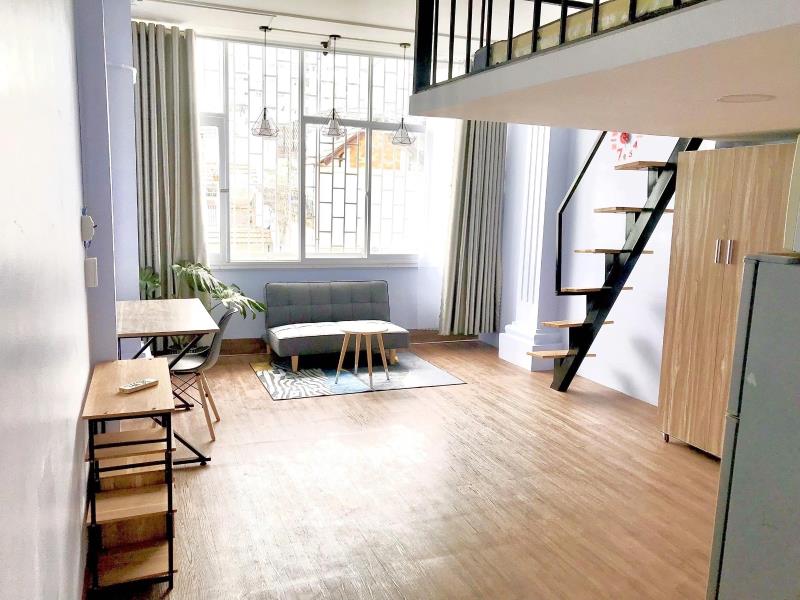 🏠 Căn hộ có gác full nội thất | 40m2 | gần đh uef, hồng bàng, hutech - 4