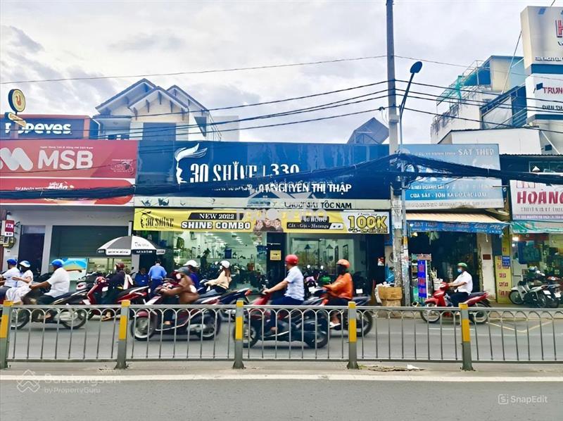Cho thuê mặt tiền số 330 nguyễn thị thập, quận 7, dt: 7x22m
