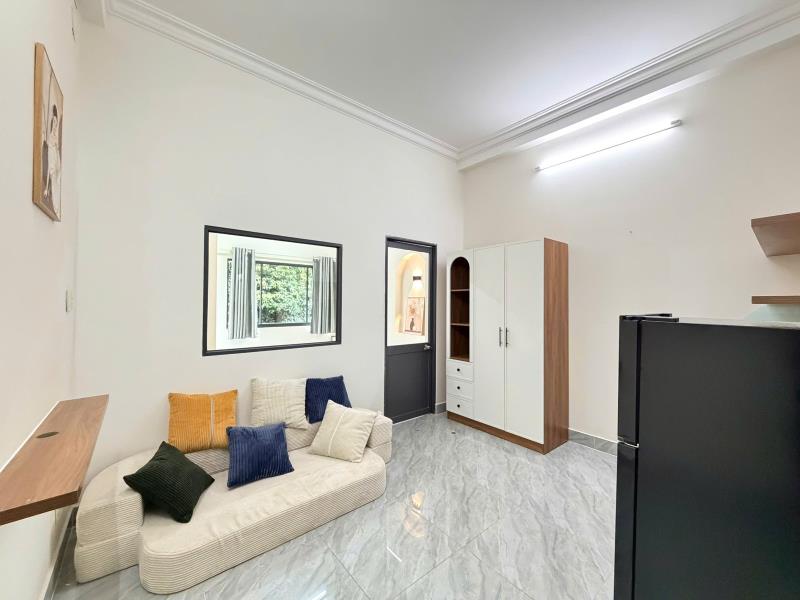 Khai trương căn hộ 1pn mới 100% – 50m² – ban công – hẻm ô tô – máy giặt riêng - 2