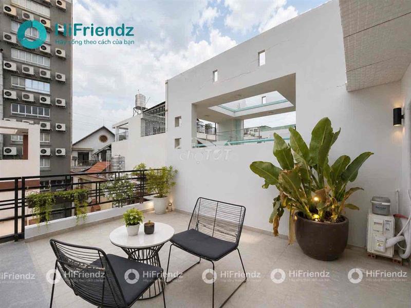 2 phòng ngủ + 2wc bancol sân thượng riêng – 70m² | ngay phan xích long