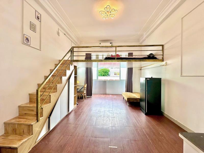 🏠 Căn hộ 35m2 | có gác cao, siêu thoáng | full nội thất | gần đh văn lang
