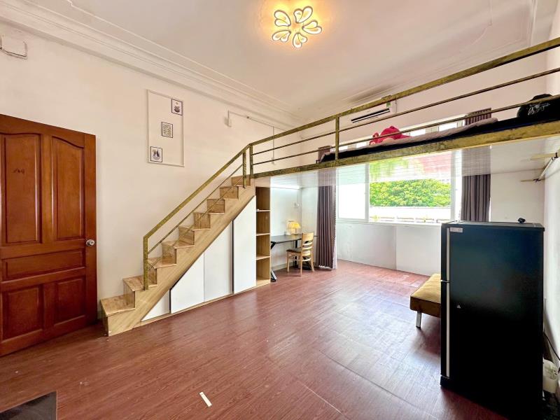 🏠 Căn hộ 35m2 | có gác cao, siêu thoáng | full nội thất | gần đh văn lang - 2