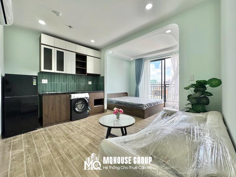 Cho thuê căn chung cư mini chuẩn gu mới 100% full nội thất - 2