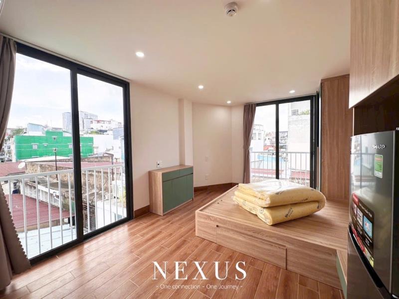 Cho thuê studio ban công 30m2 new 100% ngay phố ẩm thực phan xích long - chợ bà chiểu - ngã tư phú nhuận - 2