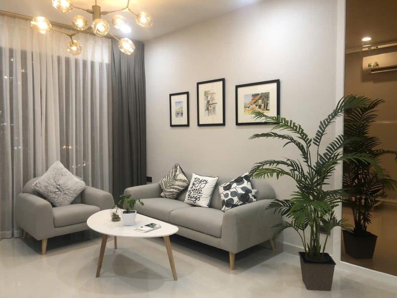 Cho thuê chung cư saigon royal 2pn - 2wc  - full nội thất cao cấp 