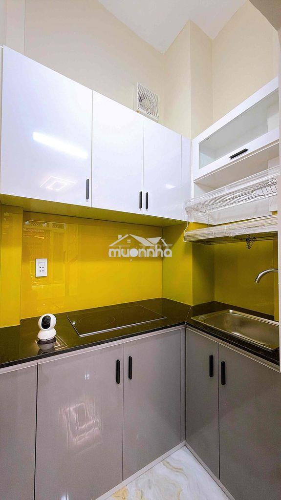 Nhà mới hẻm 4.5m 4 tầng - Ảnh 4