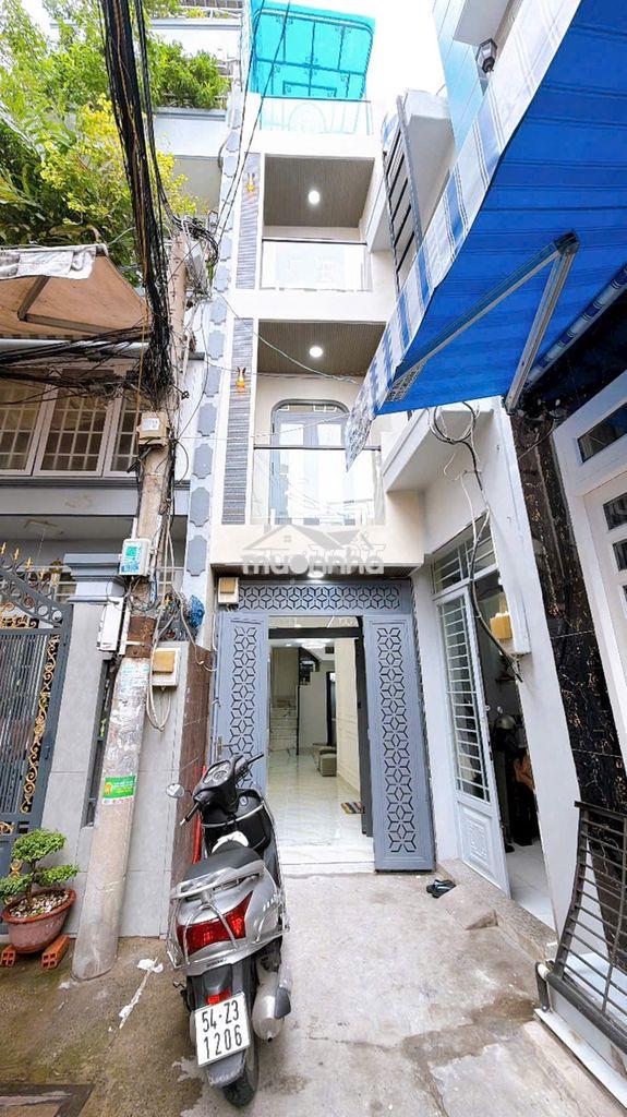 Siêu phẩm nhà mới q4 – hẻm 5m, quận 4