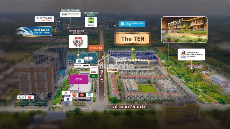 Căn hộ the nest chủ đầu tư becamex tokyu thành phố mới bình dương