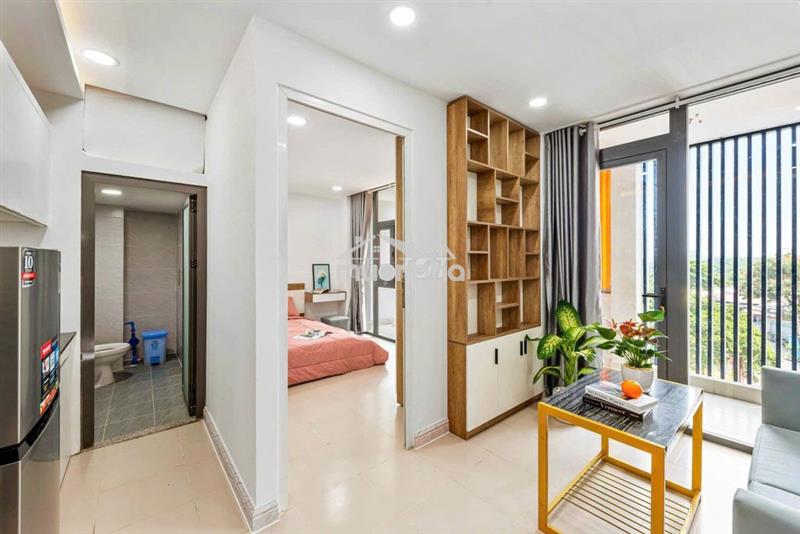 Chdv 1pn+1pk ban công ngay cầu bình lợi , đh văn lang gần gigamall 