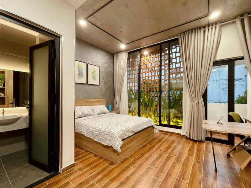 Căn hộ xây mới 100% full nội thất cao cấp ngay trung tâm tân phú gần đầm sen chợ tân hương