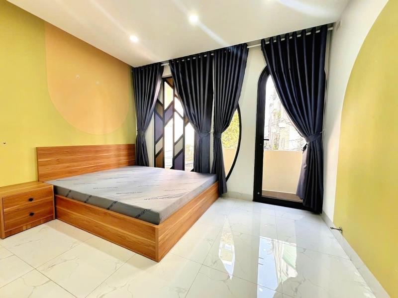 Căn hộ ban công lớn-máy giặt riêng-bếp rộng xa giường ở phan văn trị bình thạnh gần uef hutech hiu uth ftu 